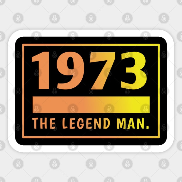 1973 birthday Sticker by BlackMeme94